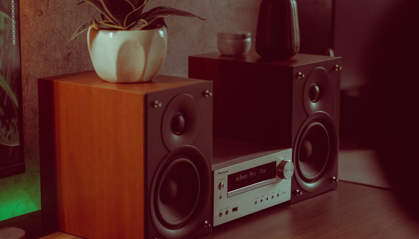 Multi-room audio system with in-ceiling speakers